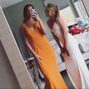 Lulu’s White Prom Dress! Size XS.